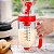 Misturador Manual Massa Bolo Panqueca Waffle Cupcake Dosador 800ML - Imagem 3