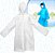 Capa De Chuva Infantil Com Capuz Impermeável Criança - Imagem 1