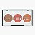 Paleta Blush 3 em 1 Facial Pele Maquiagem Max Love - Imagem 3