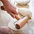 Rolo Duplo Para Massas Pizza Pão Macarrão Madeira Cozinha - Imagem 2