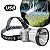 Lanterna De Cabeça LED Longo Alcance USB Recarregável - Imagem 1