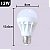 Lampada LED Bivolt E27 Cor Branco Neutro Casa Decoração 12W - Imagem 6