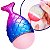 Pincel Espanador Pó Unha Rabo De Sereia Manicure Maquiagem - Imagem 1