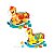 Brinquedo Infantil Piano Musical Xilofone Cavalinho Encaixar - Imagem 1