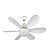 Ventilador De Teto Luz Led Silencioso 40W E27 6 Pás - Imagem 5