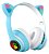 Fone Headset Bluetooth Colorido Com LED Sem Fio Gatinho - Imagem 8