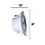 Luminária Spot Luz LED Redondo Branco Quente Iluminação 7W - Imagem 4