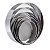 Kit Conjunto Peneira 6 Peças Utensílios Cozinha Aço - Imagem 1
