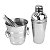 Kit Conjunto Bar 3 Peças Coqueteleira Balde Pegador Inox - Imagem 1
