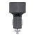 Carregador Veicular 3 Portas USB Carregamento Rápido Preto - Imagem 1