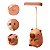 Luminária Mini Abajur Capivara Divertida com Apontador - Imagem 1