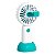 Mini Ventilador de Mão Portátil Recarregável com Base - Imagem 1