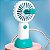Mini Ventilador de Mão Portátil Recarregável com Base - Imagem 2
