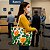 Bolsa de Passeio Praia Estampada Cactos e Flores com Alça - Imagem 5