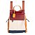 Mochila de Couro Legítimo Modelo Malu Resistente Confortável - Imagem 1