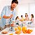 Espremedor Prensa Extrator Manual de Frutas Suco Inox - Imagem 7