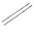 Hashi Aço Inox Reutilizável Resistente Palitinho Oriental - Imagem 1
