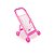 Carrinho de Boneca Rosa Infantil Brinquedo Menina Passeio - Imagem 1
