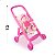 Carrinho de Boneca Rosa Infantil Brinquedo Menina Passeio - Imagem 4