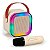 Mini Caixa de Som Microfone Bluetooth Portátil RGB - Imagem 1