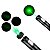 Caneta Laser Verde Potente Longo Alcance Recarregável - Imagem 2