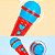 Brinquedo Microfone Infantil Som Voz Diversão Karaokê - Imagem 4