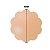 Protetor Seios Formato Flor Silicone Adesivo Discreto Bege - Imagem 4