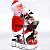 Papai Noel Musical Tecladista Decoração Natal Diversão - Imagem 3