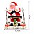 Papai Noel Musical Tecladista Decoração Natal Diversão - Imagem 4