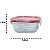 Conjunto 3 Potes Quadrados 170ml Vidro Comida Marmita - Imagem 6