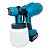 Pulverizador Spray Pistola de Tinta Regulável Azul - Imagem 1