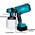 Pulverizador Spray Pistola de Tinta Regulável Azul - Imagem 5