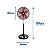 Ventilador Turbo Pedestal Regulável 5 Pás Quarto Sala - Imagem 4