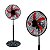Ventilador Turbo Pedestal Regulável 5 Pás Quarto Sala - Imagem 6