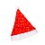 Gorro Estrelado Papai Noel Natal Enfeite Decoração - Imagem 1