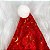 Gorro Estrelado Papai Noel Natal Enfeite Decoração - Imagem 2