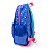 Mochila Escolar de Costas Juvenil Azul Divertida Criança - Imagem 4
