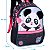 Mochila Infantil Pandinha Pelúcia Chaveiro Personagem - Imagem 4