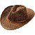 Chapéu Palha Cowboy Verão Praia Proteção Estilo Country - Imagem 1