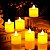 Conjunto 48 Velas Decorativas Luz LED Branco Quente - Imagem 5