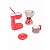 Conjunto Cozinha Infantil Cafeteira Liquidificador Brinquedo - Imagem 4