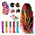 5 Pentes Coloridos Giz Cabelo Colorido Brinquedo Infantil - Imagem 5