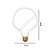 Lâmpada de Filamento LED P130 Leitosa 6W - Imagem 2