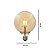 Lâmpada de Filamento LED G125 Squirrel Cage 4W 110V Dimerizável - Imagem 2