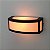 Arandela de Muro/Parede Externa/Interna Finestra 28x11x13cm Policarbonato 127V/220V 1xE27 - Imagem 4