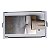 Arandela de Muro/Parede Externa/Interna Mini Finestra 18x11x9cm Policarbonato 127V/220V 1xE27 - Imagem 10
