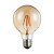 Lâmpada Filamento Led Decorativa Retrô Vintage Âmbar G125 - Imagem 1