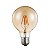 Lâmpada Filamento Led Decorativa Retrô Vintage Âmbar G95 - Imagem 1