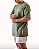 Camiseta Oversized Human Being Verde Cactus - Imagem 3