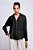 Camisa Cambraia de Linho Preto - Imagem 1